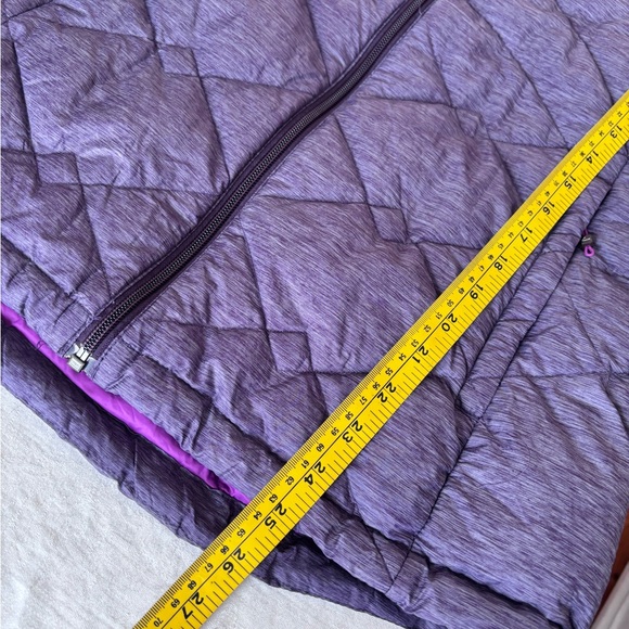 Women’s Paradox Purple Packable Lightweight Down Puffer Jacket Size XL - Picture 14 of 16